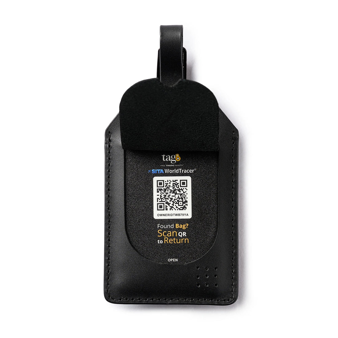Orbit Smart Luggage Tag (Black)