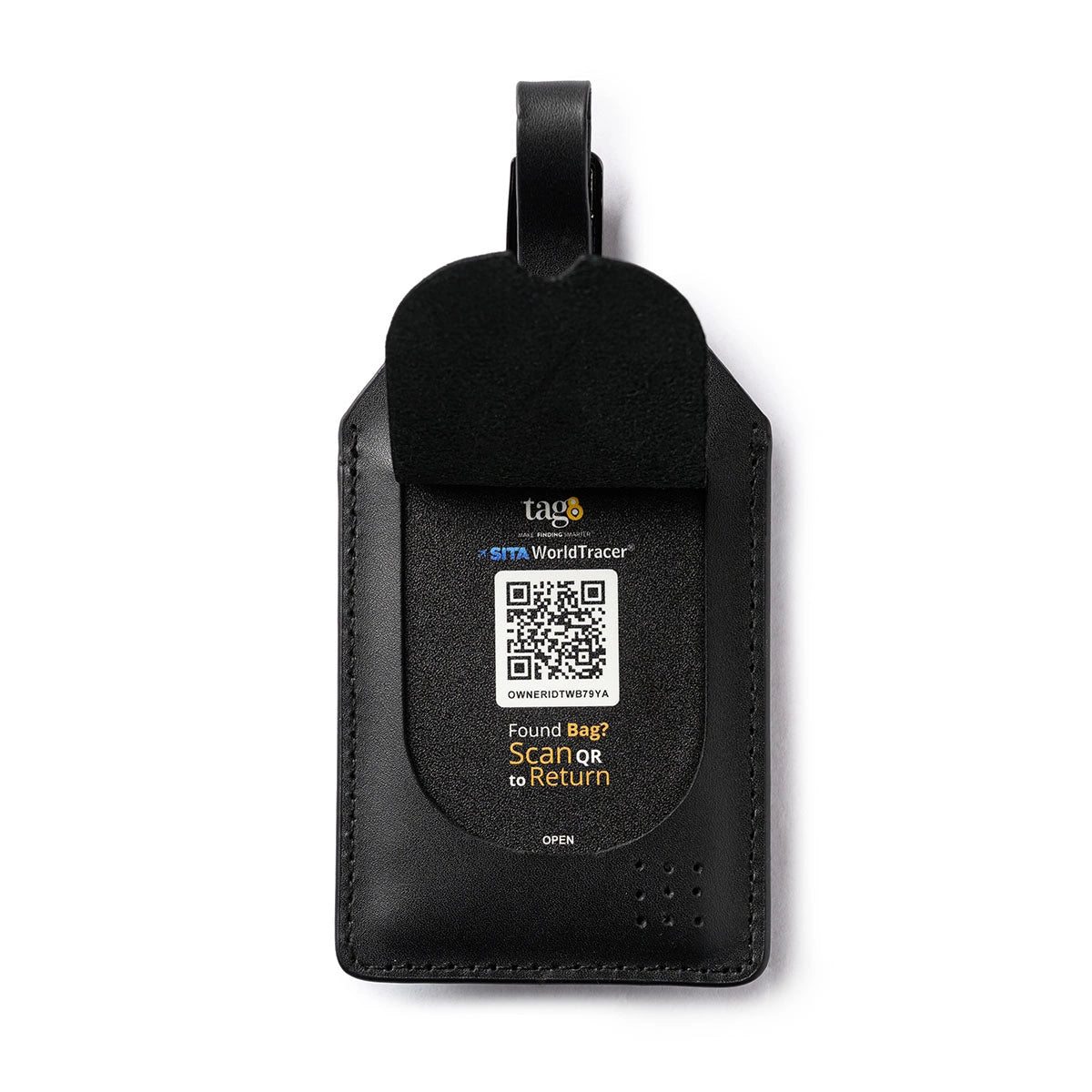 Orbit Smart Luggage Tag (Black)