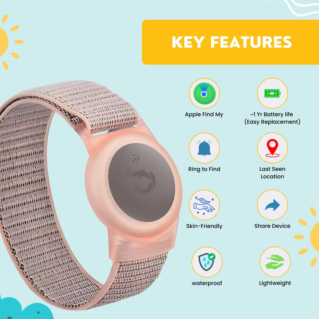 Dolphin Tracker Wrist Band – Rex iOS