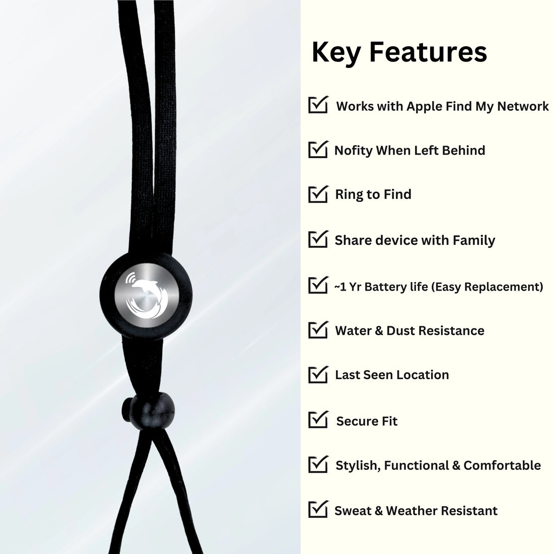 Smart Lanyard Tracker Rex iOS