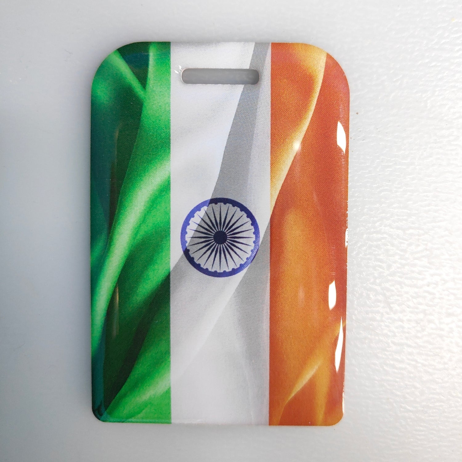 Smart Bag Security Tag - India colours Satin [Pack 2]