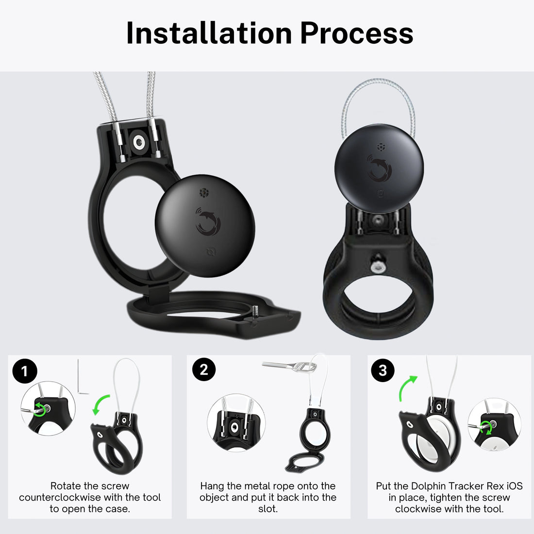 Dolphin Rex ios with Anti-theft Case