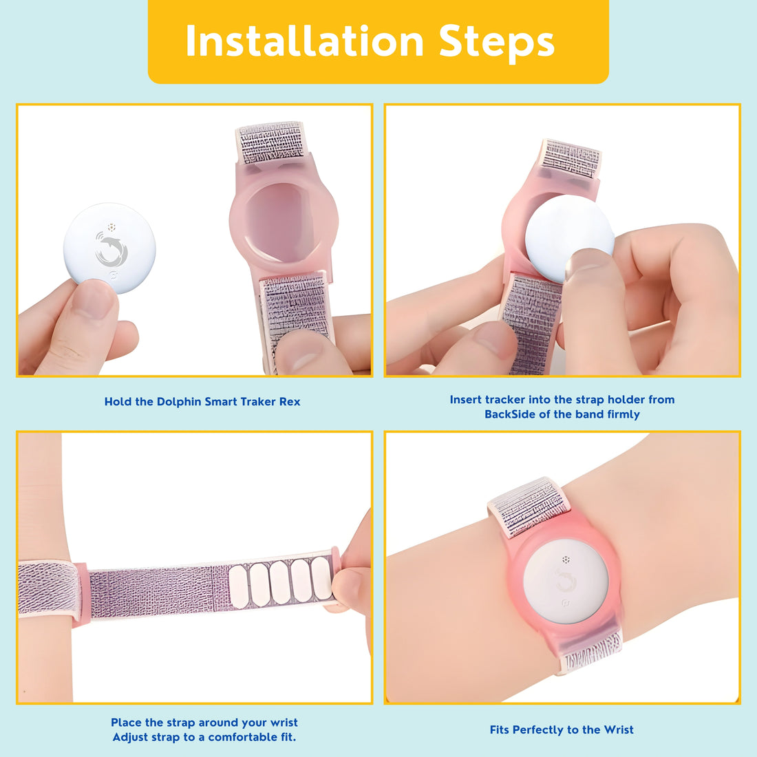 Dolphin Tracker Wrist Band – Rex Android