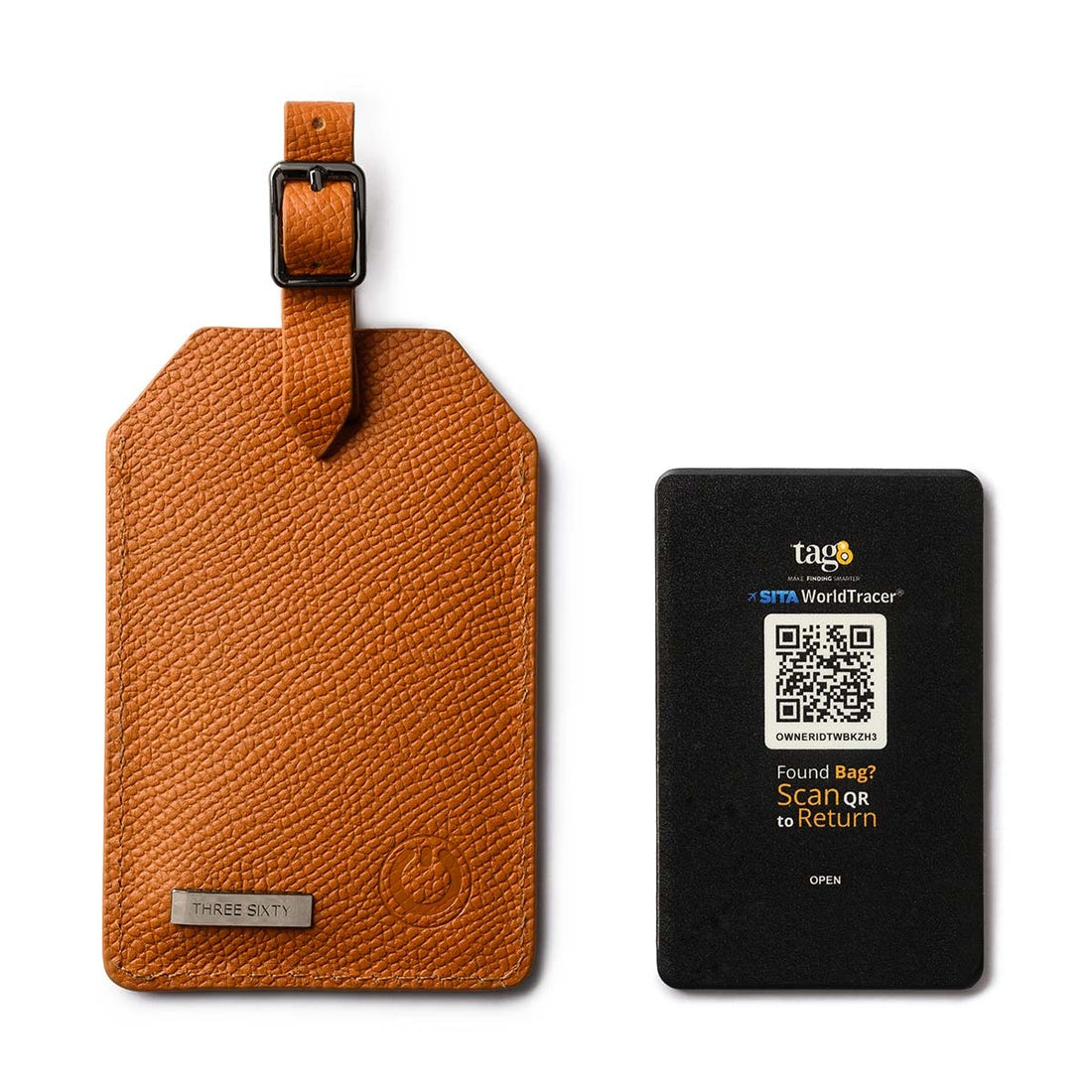 Orbit Smart Luggage Tag (Tan)