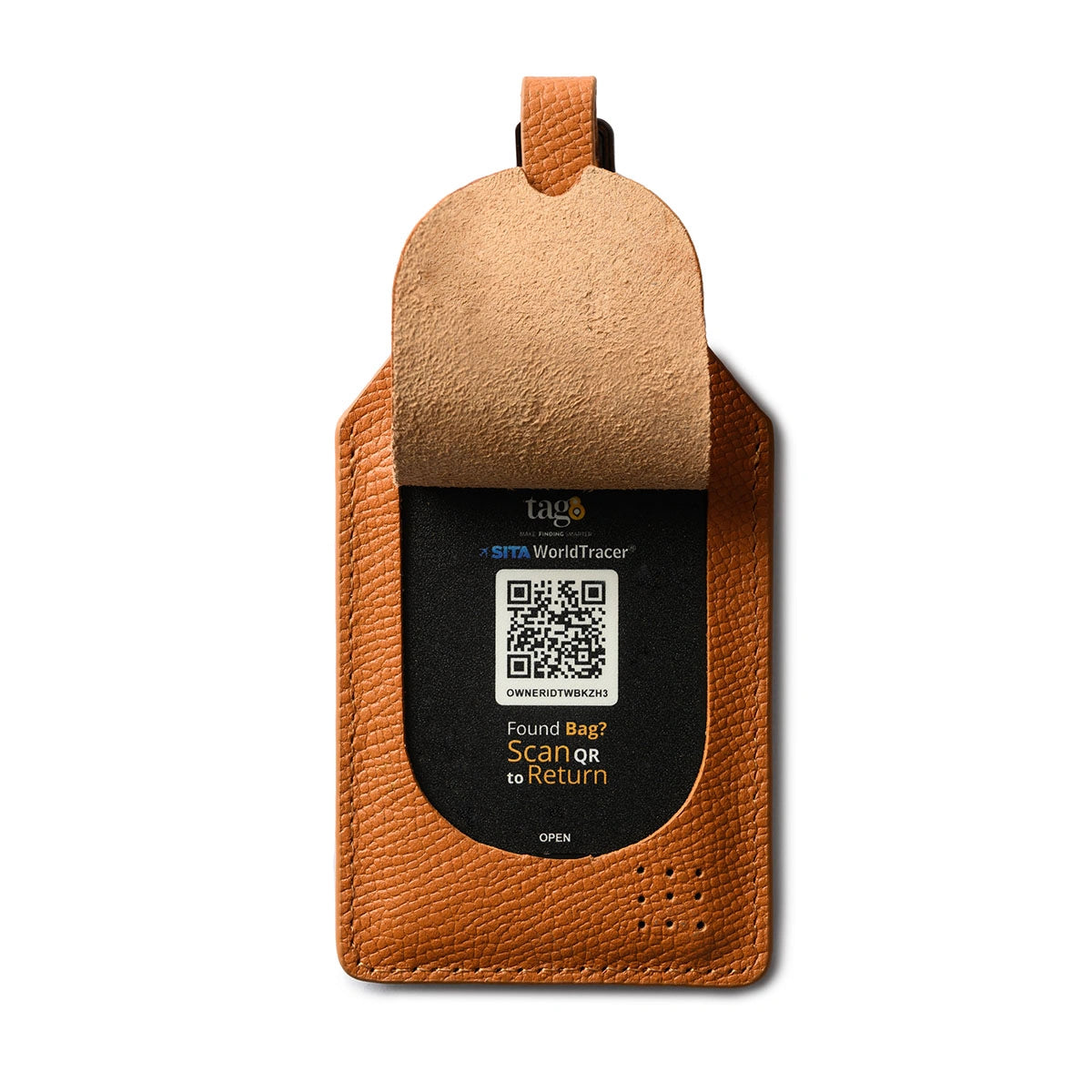 Orbit Smart Luggage Tag (Tan)