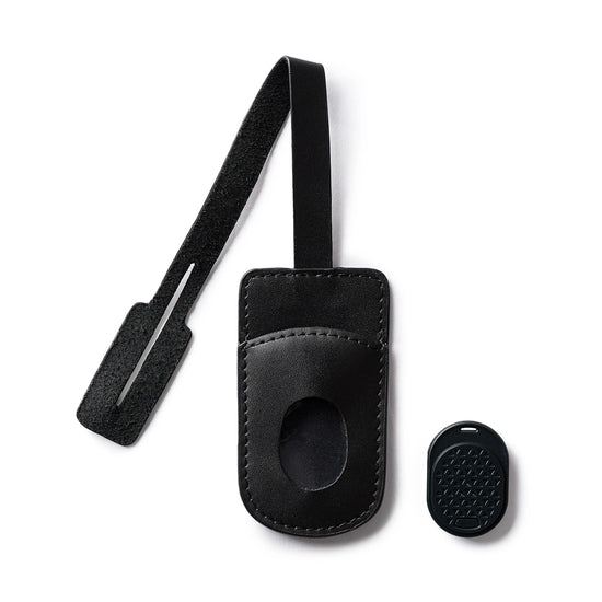 Orbit Smart Bag Tag in Black – Bluetooth luggage tracker with recovery features