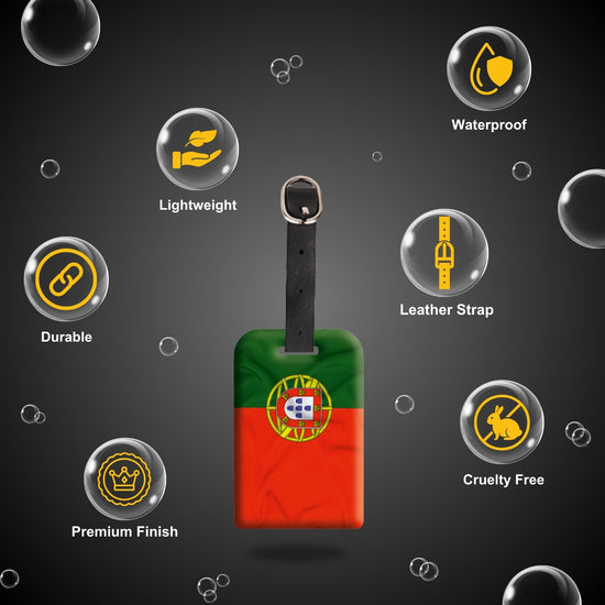 Smart Bag Security Tag - Portugal Flag [Pack 2] - tag8