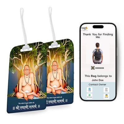 स्मार्ट बॅग टॅग - प्रवास थीम