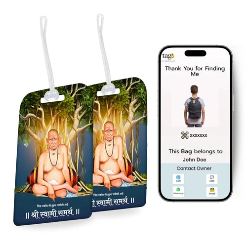 स्मार्ट बॅग टॅग - प्रवास थीम