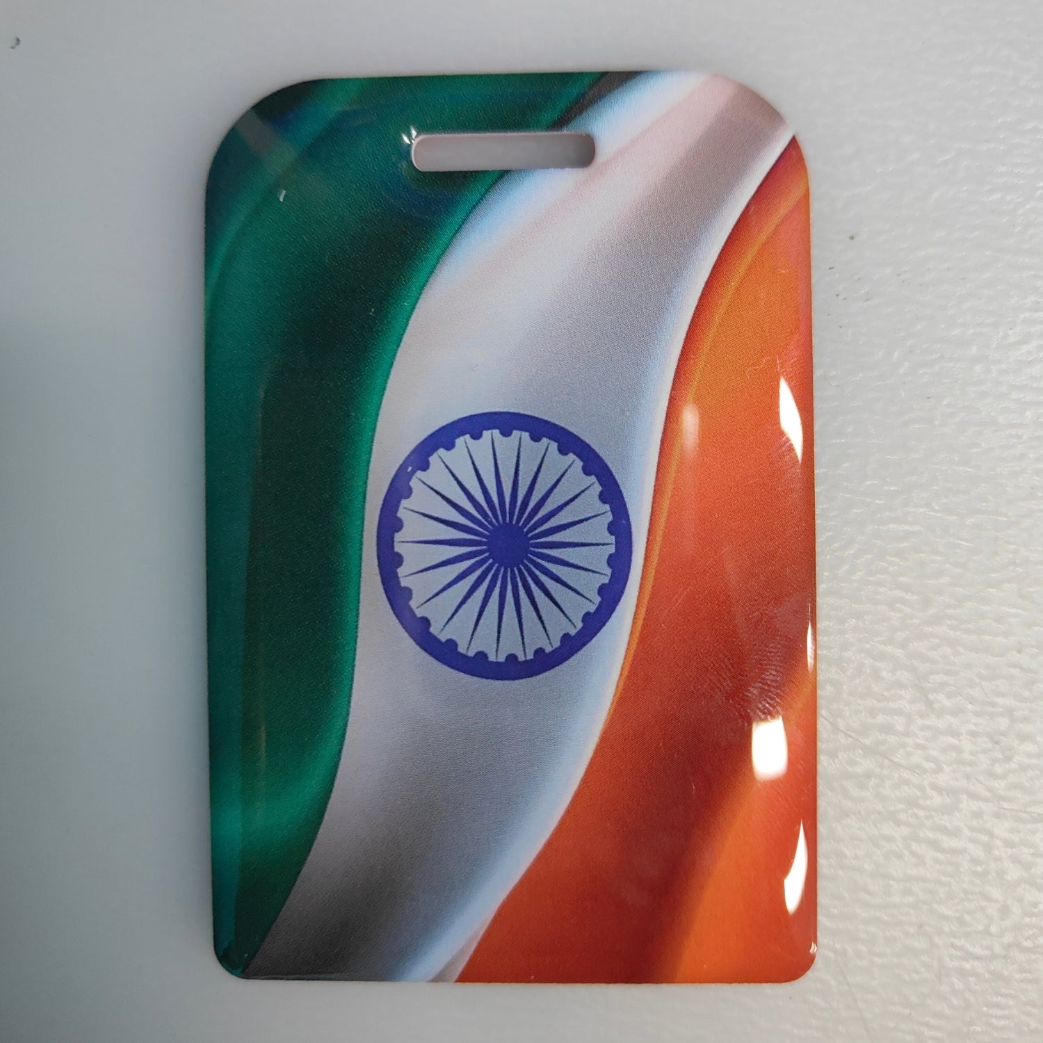 Smart Bag Security Tag - India colours AI [Pack 2]