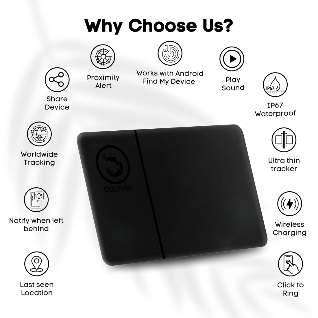 Dolphin Smart Tracker Sleek – iOS Compatible