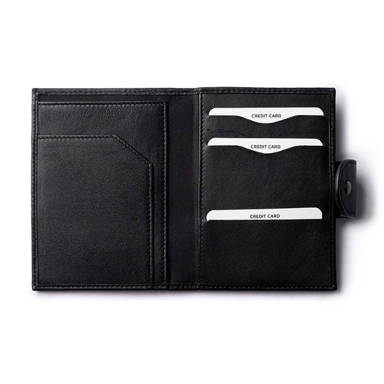 Orbit Smart Passport Holder Bi-Fold with Dolphin Max tracker to secure and locate your passport easily