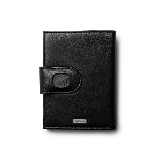 Orbit Smart Passport Holder Bi-Fold with Dolphin Max tracker to secure and locate your passport easily