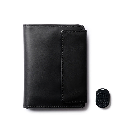 Orbit Smart Tri-Fold Passport Holder with tracker to keep travel essentials secure and easy to locate