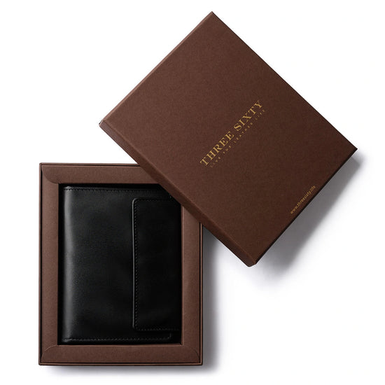 Orbit Smart Tri-Fold Passport Holder with tracker to keep travel essentials secure and easy to locate