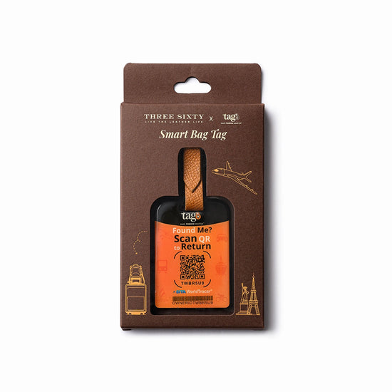 Orbit Smart Security Tag QR-enabled tag to track and recover your luggage during travel