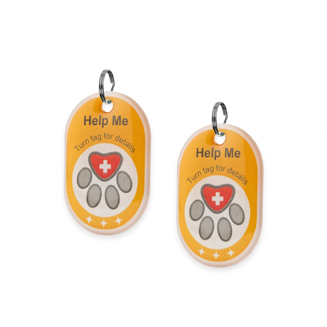 Genie Pet Tag Oval
