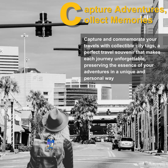 tag8 Jacksonville FL  Bag Tag with elegant design and smart QR code for hassle-free identification and lost & found assistance