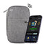 tag8 Canvas Passport Tracker Holder for durable and stylish travel organization and tracking