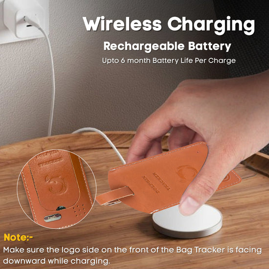 Dolphin Smart Bag Tracker for Android with Bluetooth tracking, separation alerts, and last-seen location by tag8