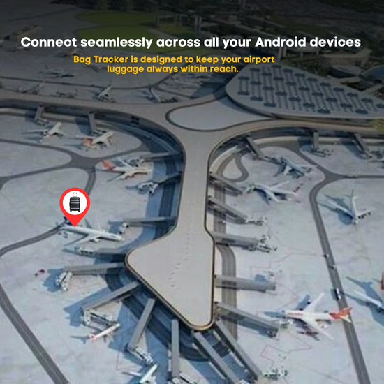 Dolphin Smart Bag Tracker for Android with Bluetooth tracking, separation alerts, and last-seen location by tag8