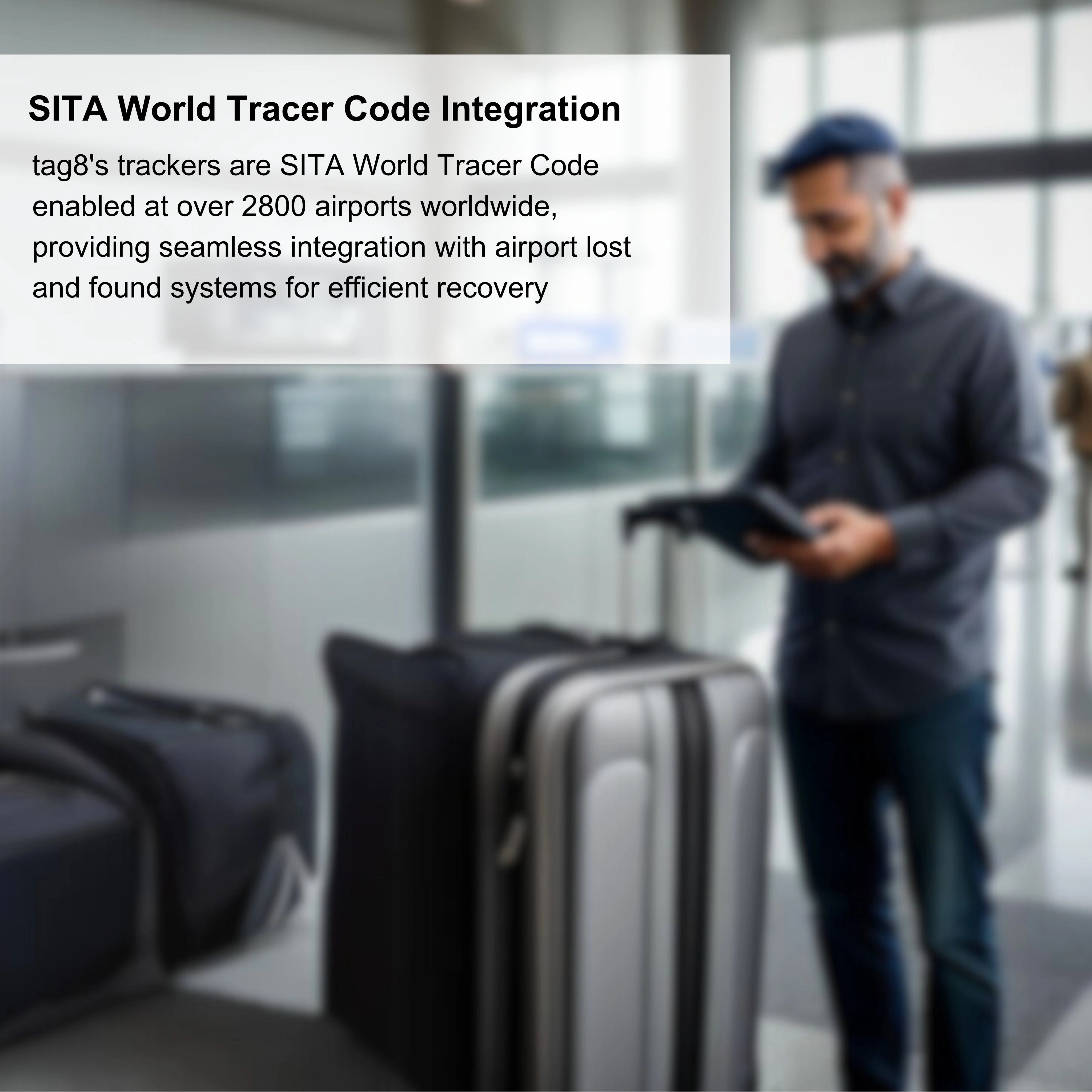 Dolphin Smart Bag Tracker for Android with Bluetooth tracking, separation alerts, and last-seen location by tag8