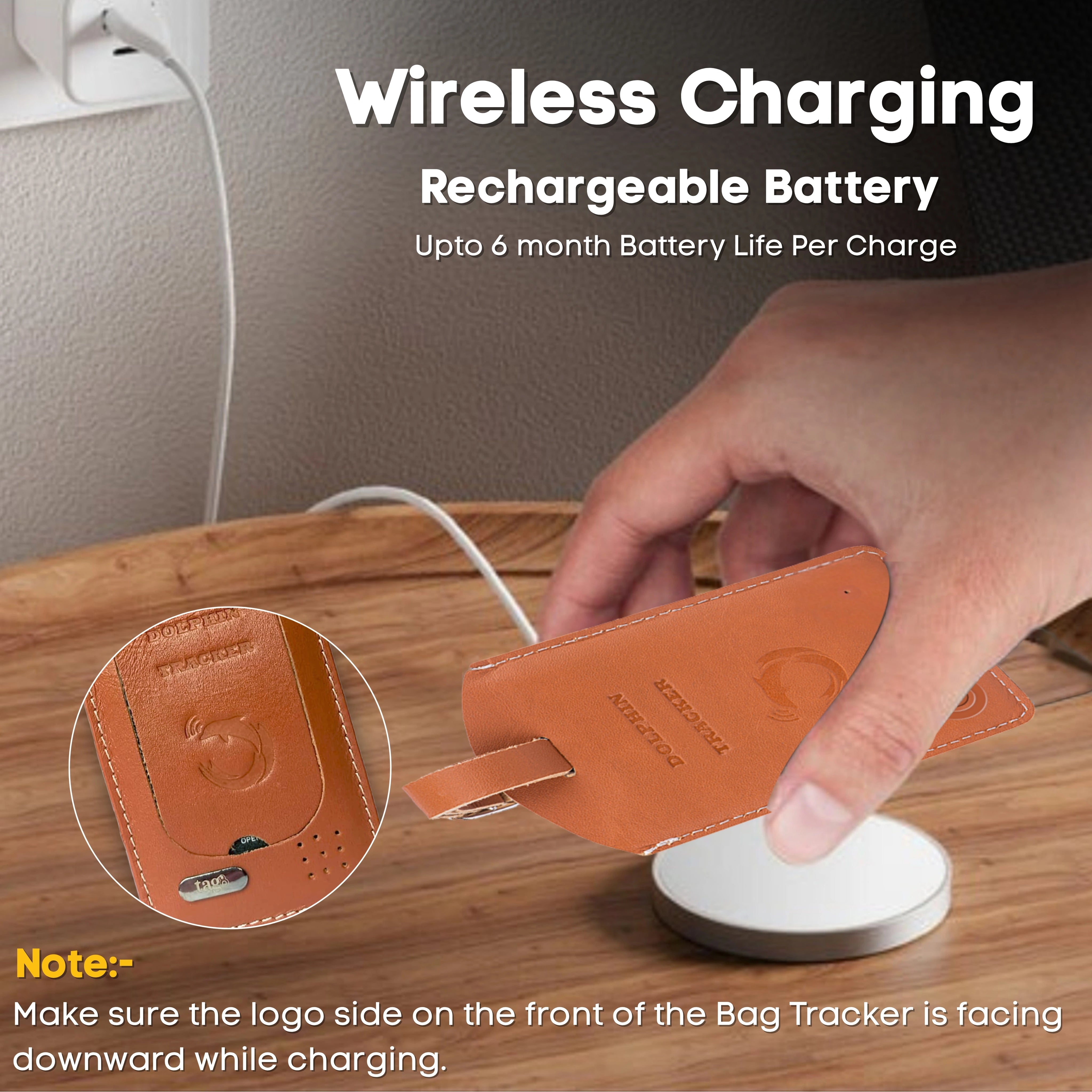 Dolphin Smart Bag Tracker for iOS with Bluetooth tracking, separation alerts, and precise last-seen location by tag8